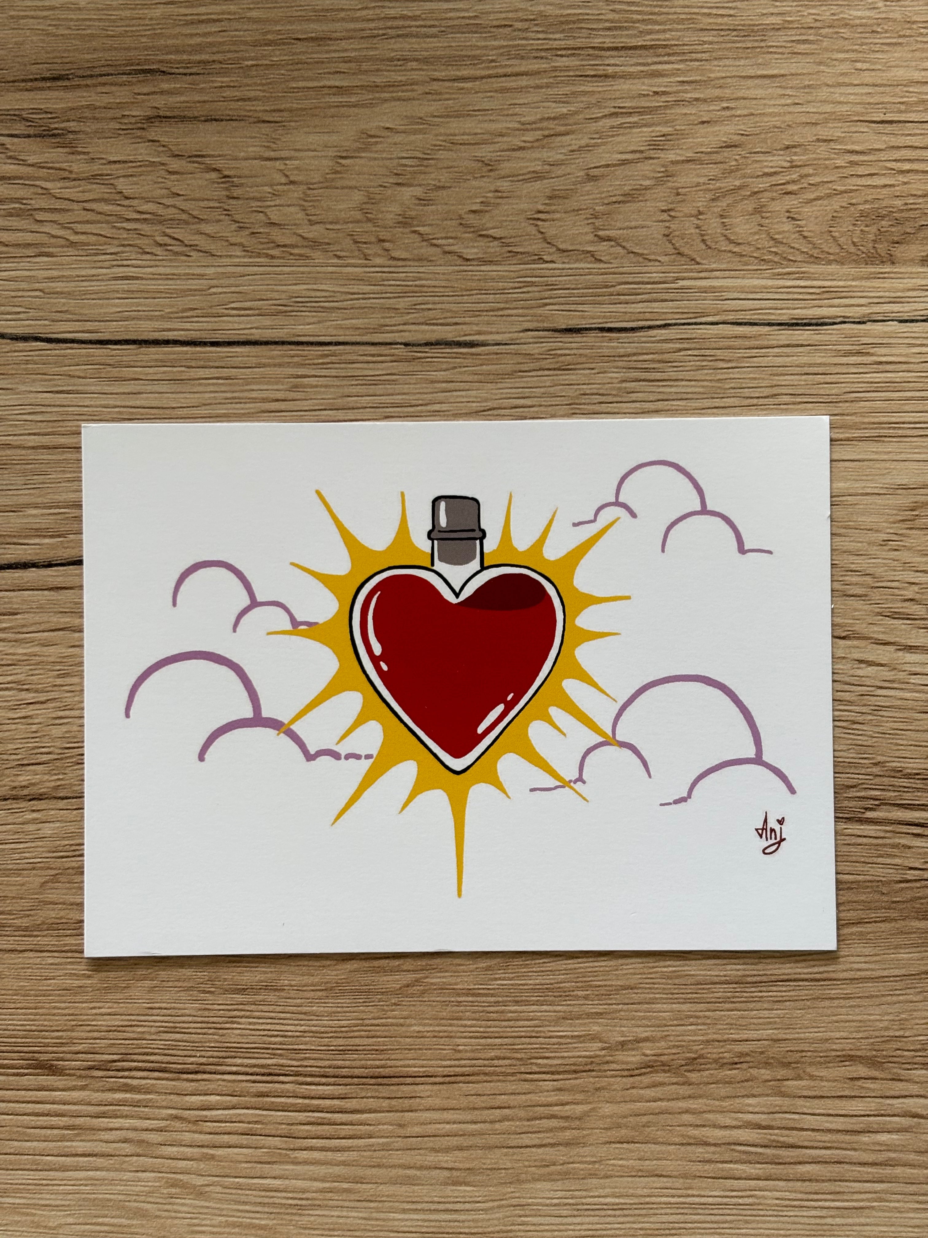 Carte postale- God's Love