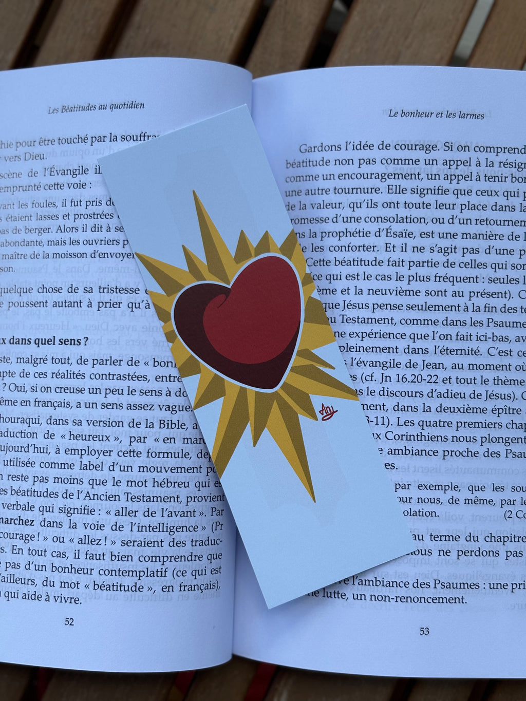 Marque-page- Royal Heart