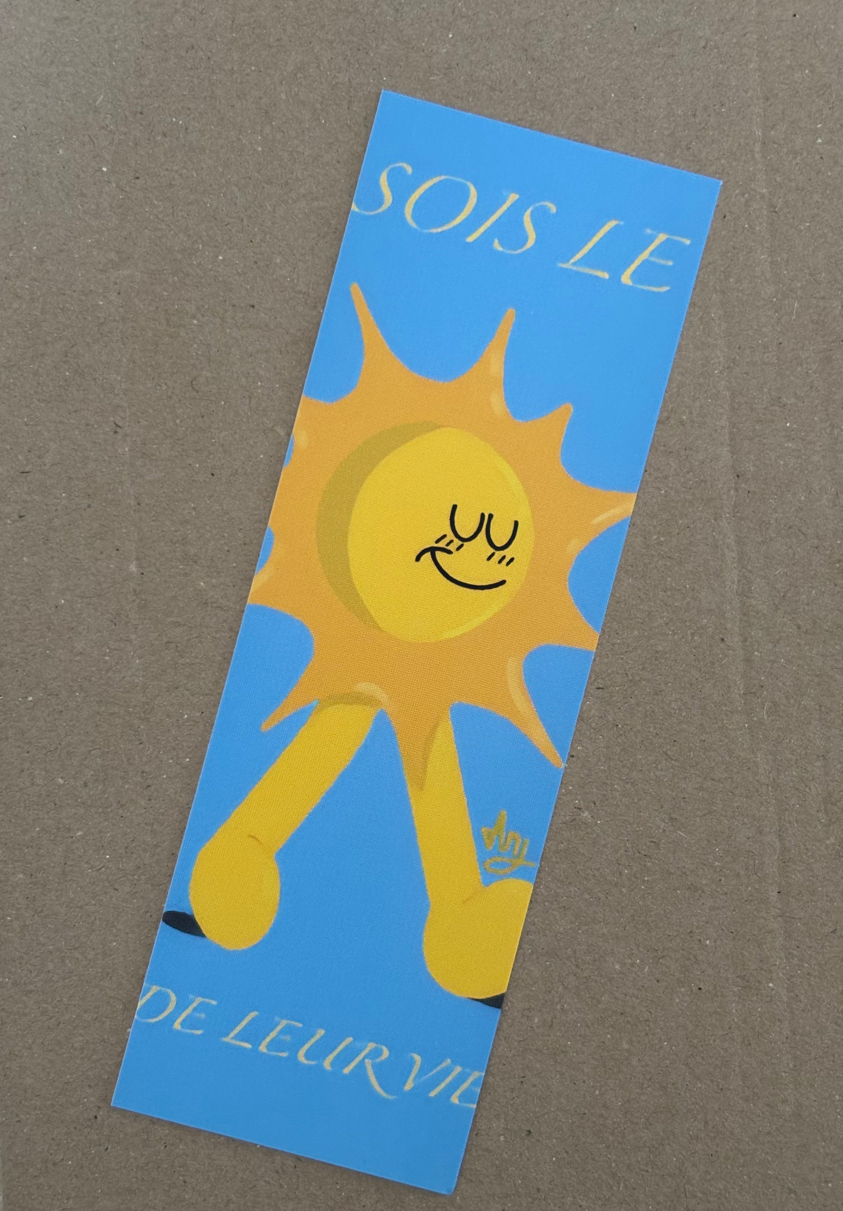 Marque-page- Sunny