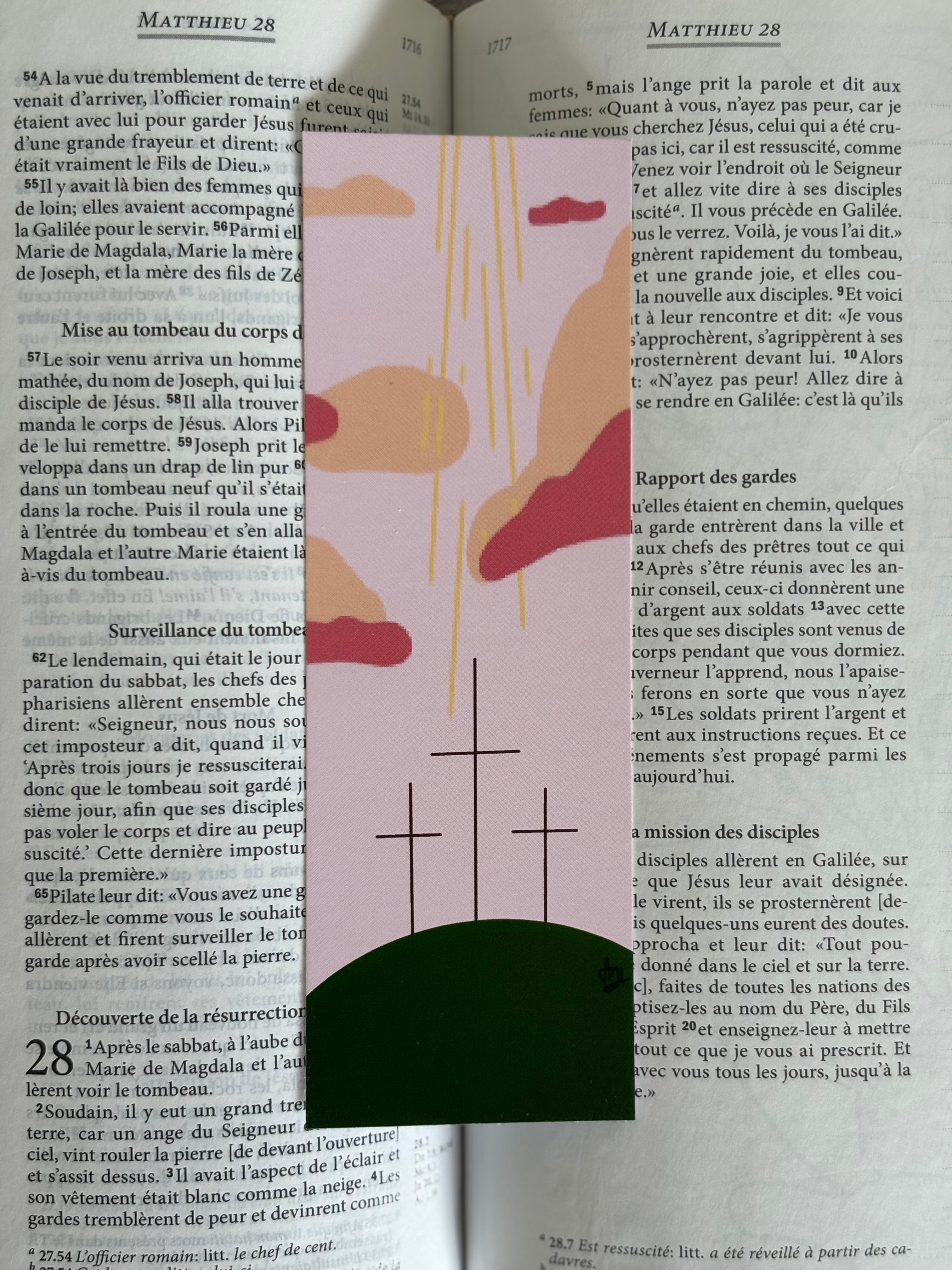 Marque-page - Golgotha